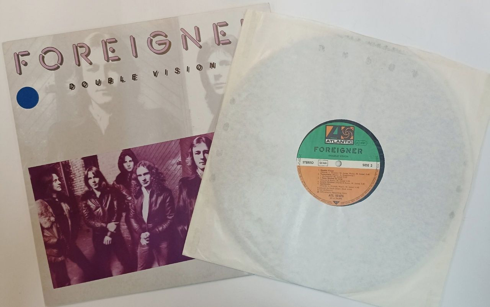 Винтажная виниловая пластинка LP Foreigner Double Vision (France 1982)