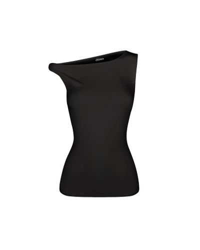 black asymmetric top