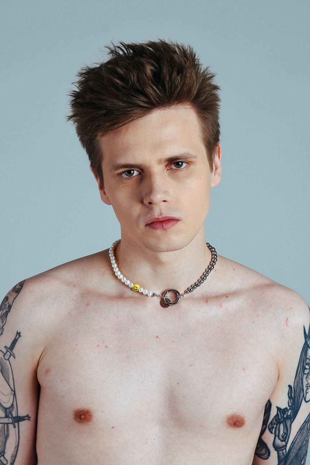 Ожерелье Before.Swine Half&Half Pearl White