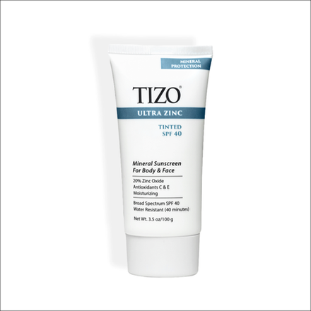 Тонирующий крем солнцезащитный для лица и тела TIZO Ultra Zinc SPF 40 Tinted
