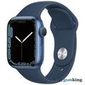 Apple Watch Series 7 GPS 41mm Blue Aluminum Case with Sport Band Abyss Blue MKN13LL/A