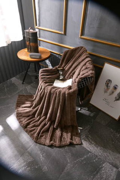 Плед 160х220 Sofi De MarkO Анабель шоколад