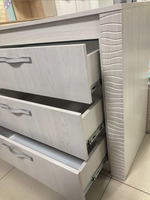 Комод Монако КМ-15 ясень белый/F12