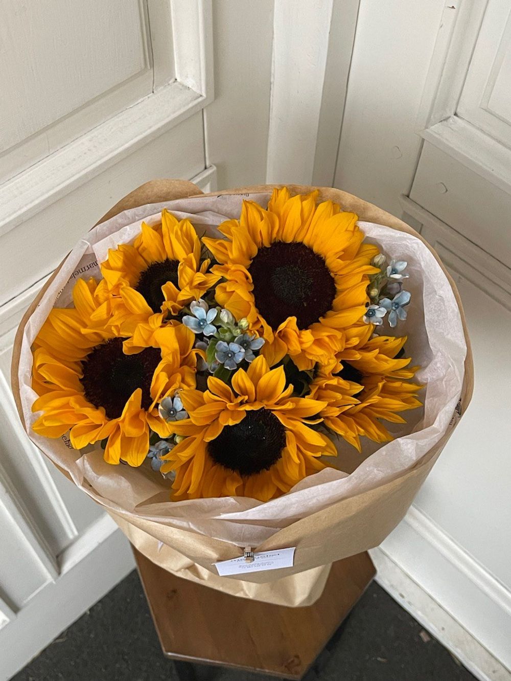 Букет из подсолнухов