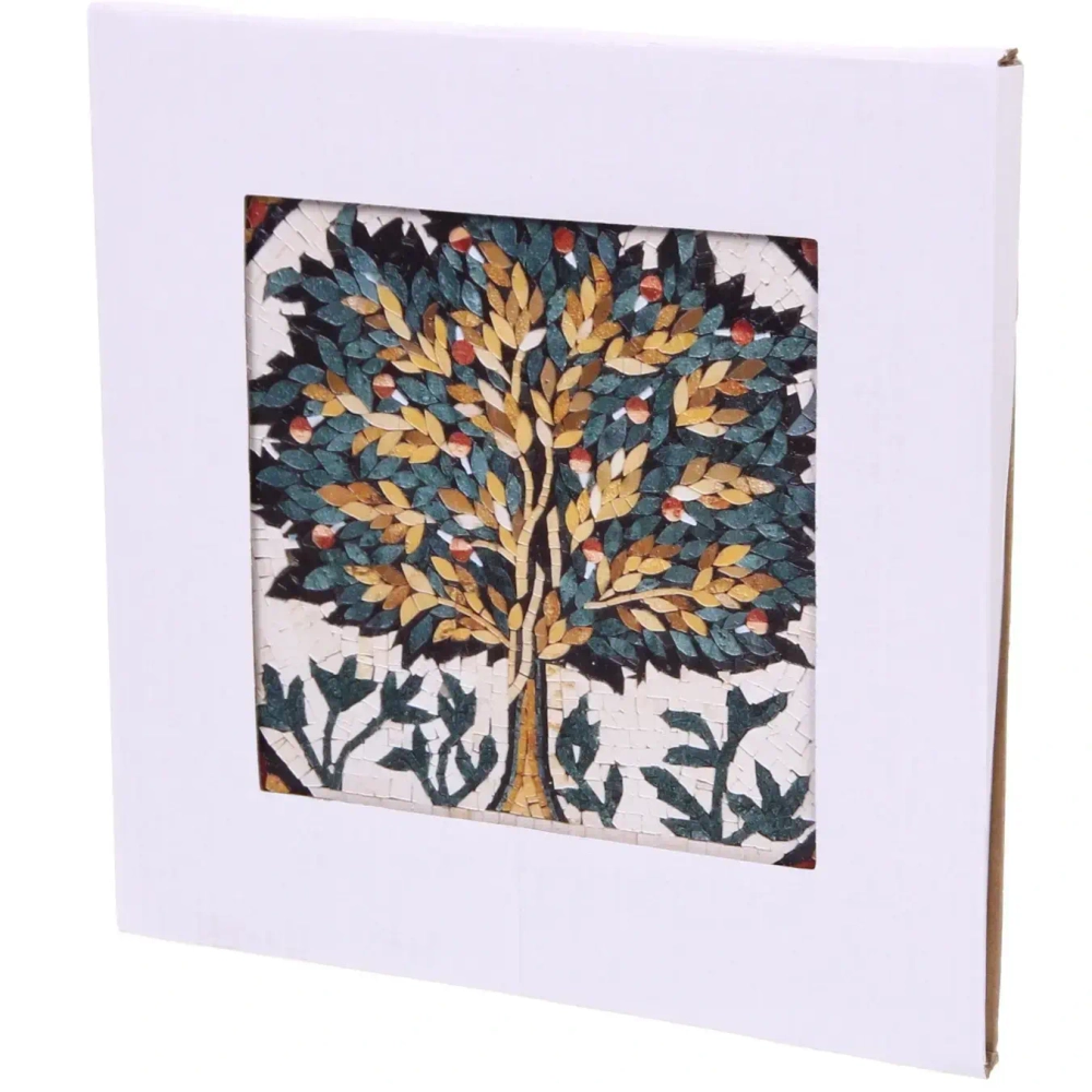 Подставка керамическая 20 см «Мозаика» Дерево