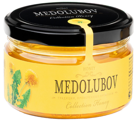 Медовый десерт Медолюбов Одуванчиковый 250мл