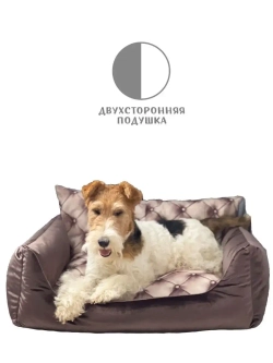 Лежанка для собак и кошек 60*45 домик для кошки