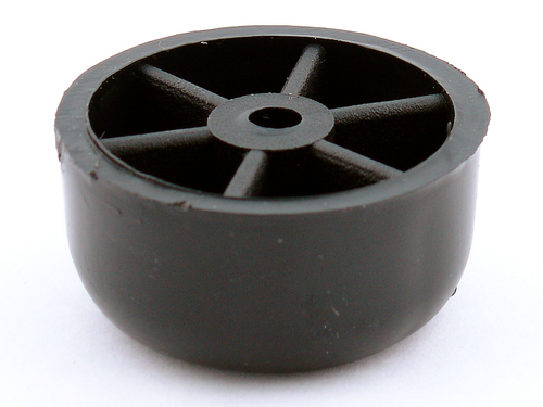 Опора неподвижная под шуруп (Н25:Д47) чёрная