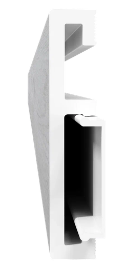 Напольный плинтус ПВХ Foresta Grace Дуб Оптина FG 003 2000х70х13 мм