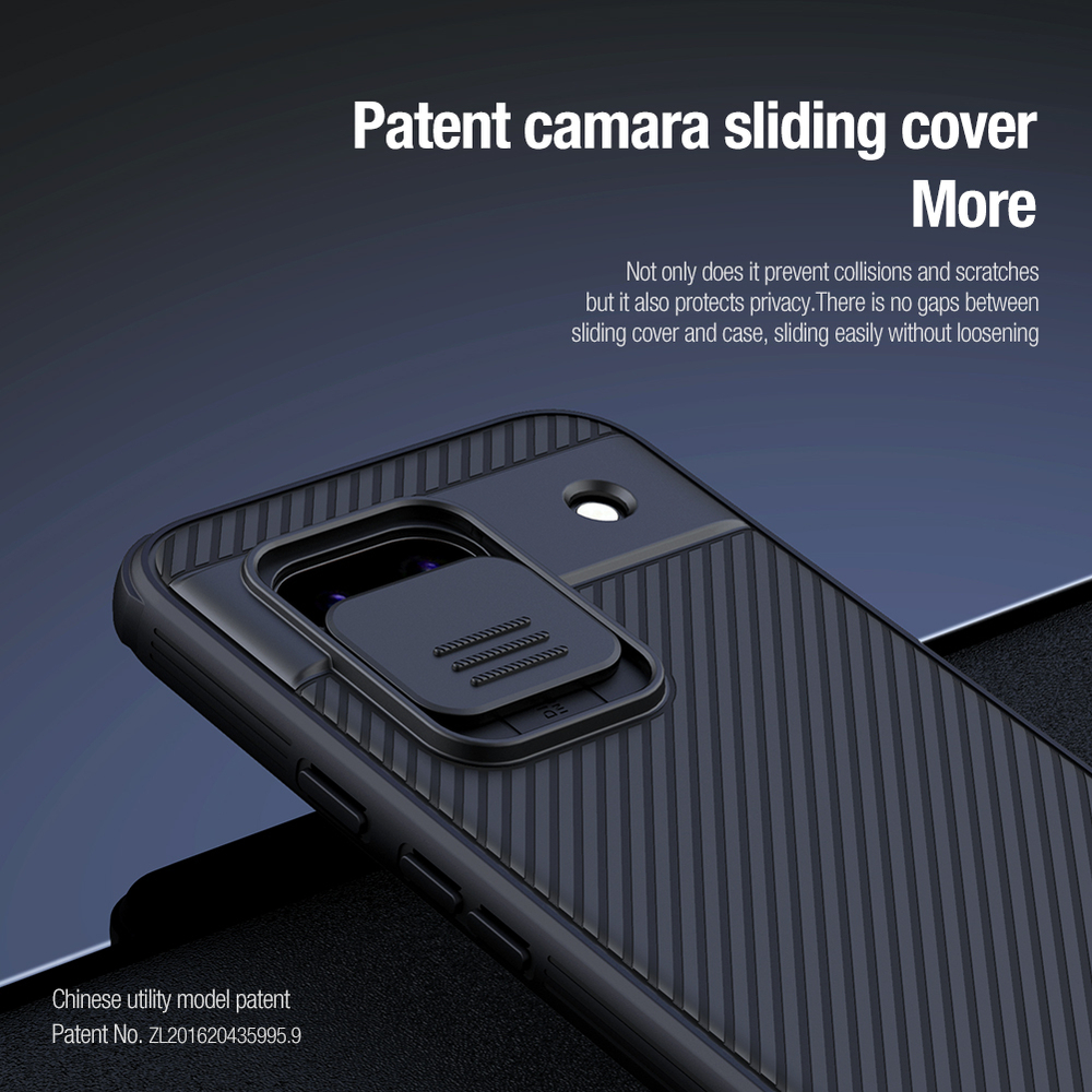 Чехол от Nillkin с встроенным магнитом для смартфона Google Pixel 8A, серия CamShield Pro Magnetic Case