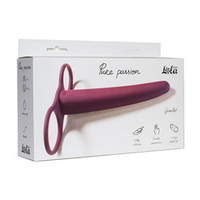 Насадка 16см для двойного проникновения Lola Games Pure Passion Gimlet Wine Red 1200-02lola