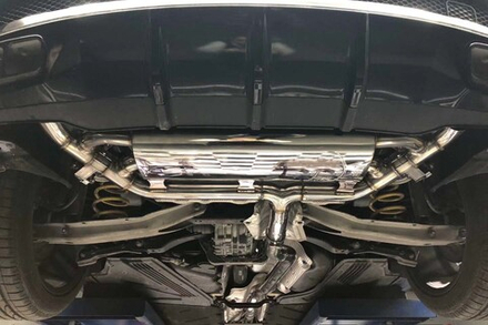 Выхлопная система с заслонками для Mercedes-Benz GLA200 GLA220 GLA250 GLA260