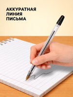 Ручка шариковая Calligrata, чёрный стержень, узел 0.7 мм