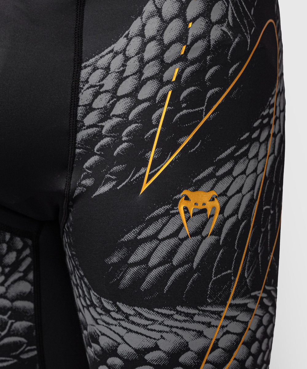Шорты компрессионные Venum Matupa Black/Grey/Gold