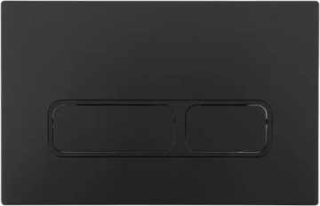 Кнопка смыва для инсталляции Aquanet AQ-PRO-01MB черный матовый