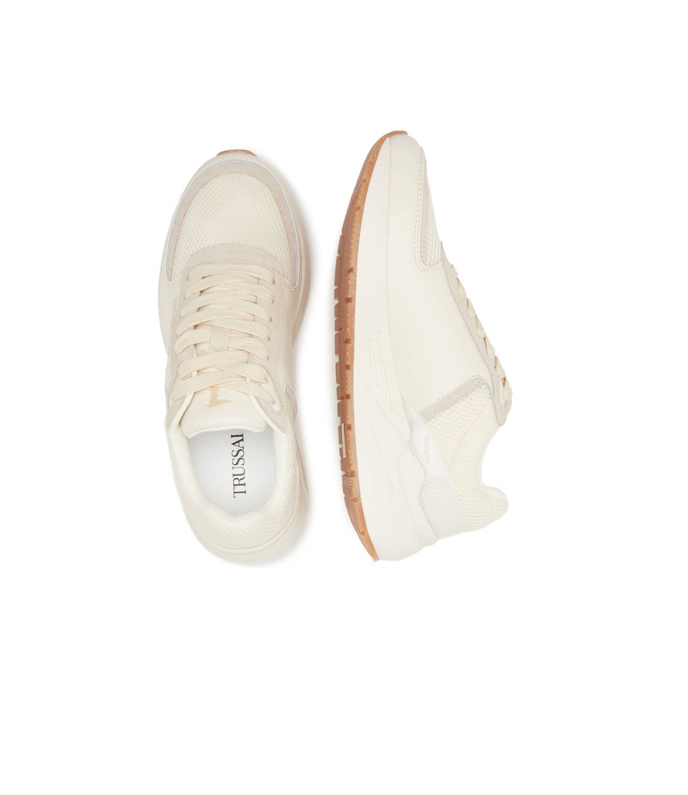 Кроссовки SNK NOTOS Trussardi - кремовый(79A00823 9Y099998)