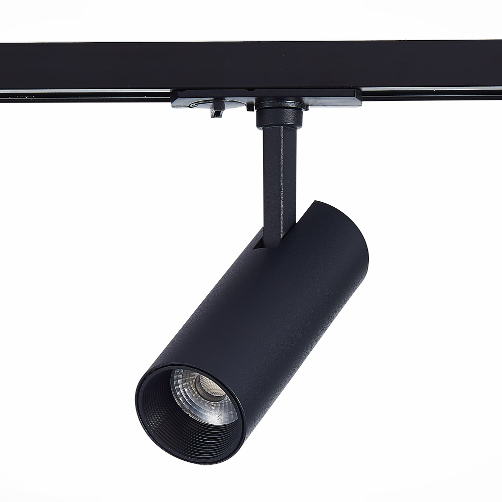 ST350.446.10.24 Св-к трек. Черный LED 1*10W 4000K 900Lm Ra?80 24° IP20 L137xW49xH171 100-240V Однофазная трековая система
