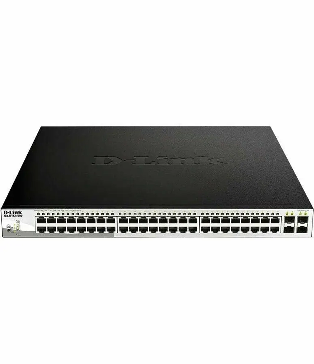 Коммутатор D-Link DGS-1210-52MPP/E2A PROJ