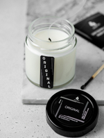 Свеча интерьерная из натурального соевого воска