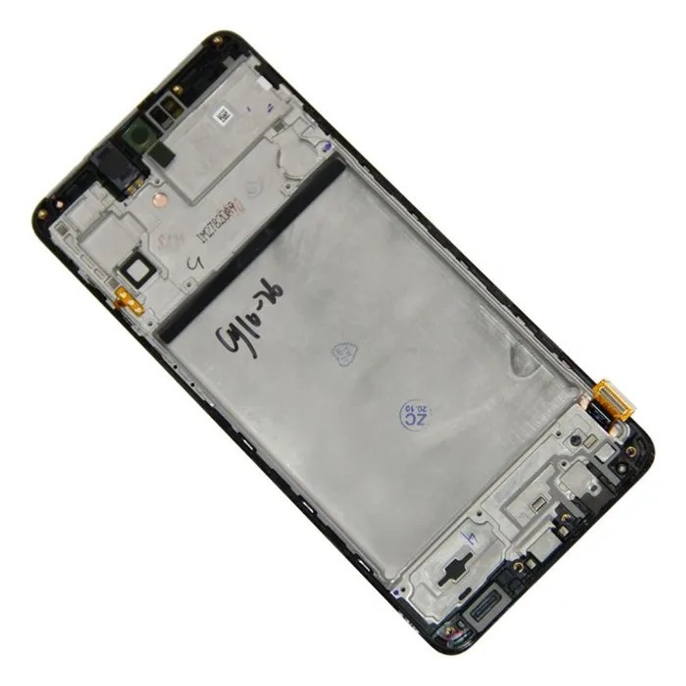 Дисплей для Samsung Galaxy M51 (M515F) с тачскрином и рамкой Черный - OR (SP)