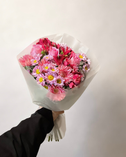 Букет Розовый S