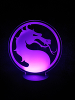 3D - Светильник "Мортал Комбат - Mortal Kombat"