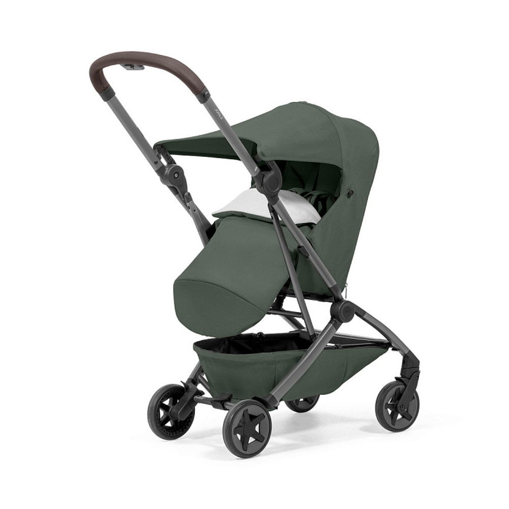 Детская прогулочная коляска Joolz Aer 2 с реверсивным блоком Forest Green
