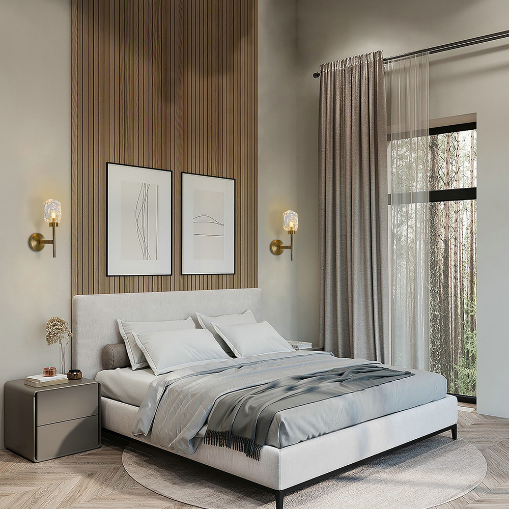 Настенный светильник BRWL7071-01 antique brass