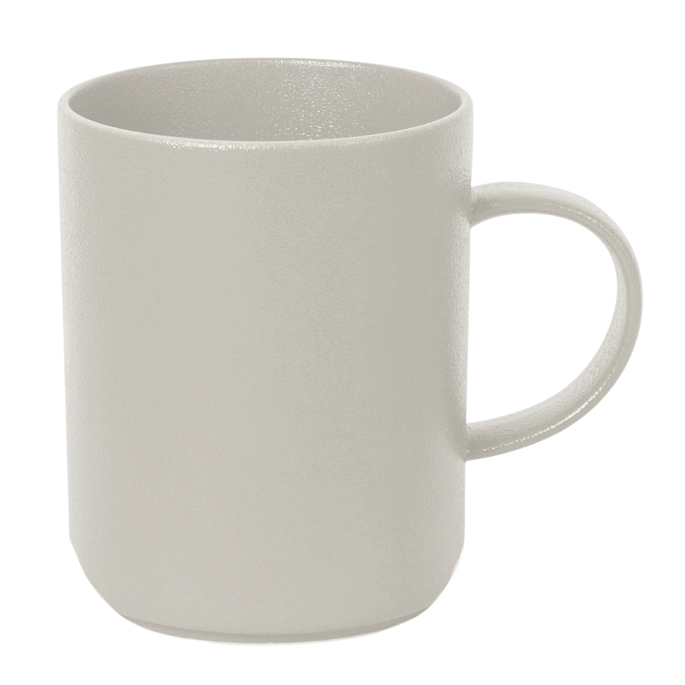 Кружка 350 мл, фарфор "NOBLE" серия "Fine Plus-Light Grey"