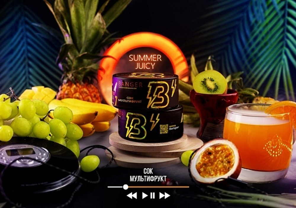 Табак Banger Batumi (Ягоды с Гранатом и Маскарпоне) 100г