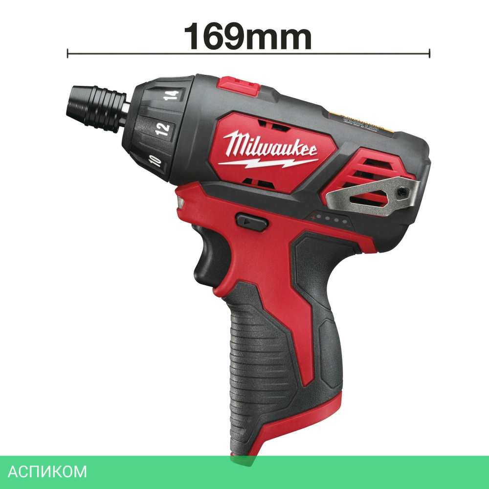 Дрель-шуруповерт Milwaukee M12 BSD-0 (4933447135)