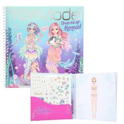 TOPModel Dress Me Up Stickerbuch MERMAID
