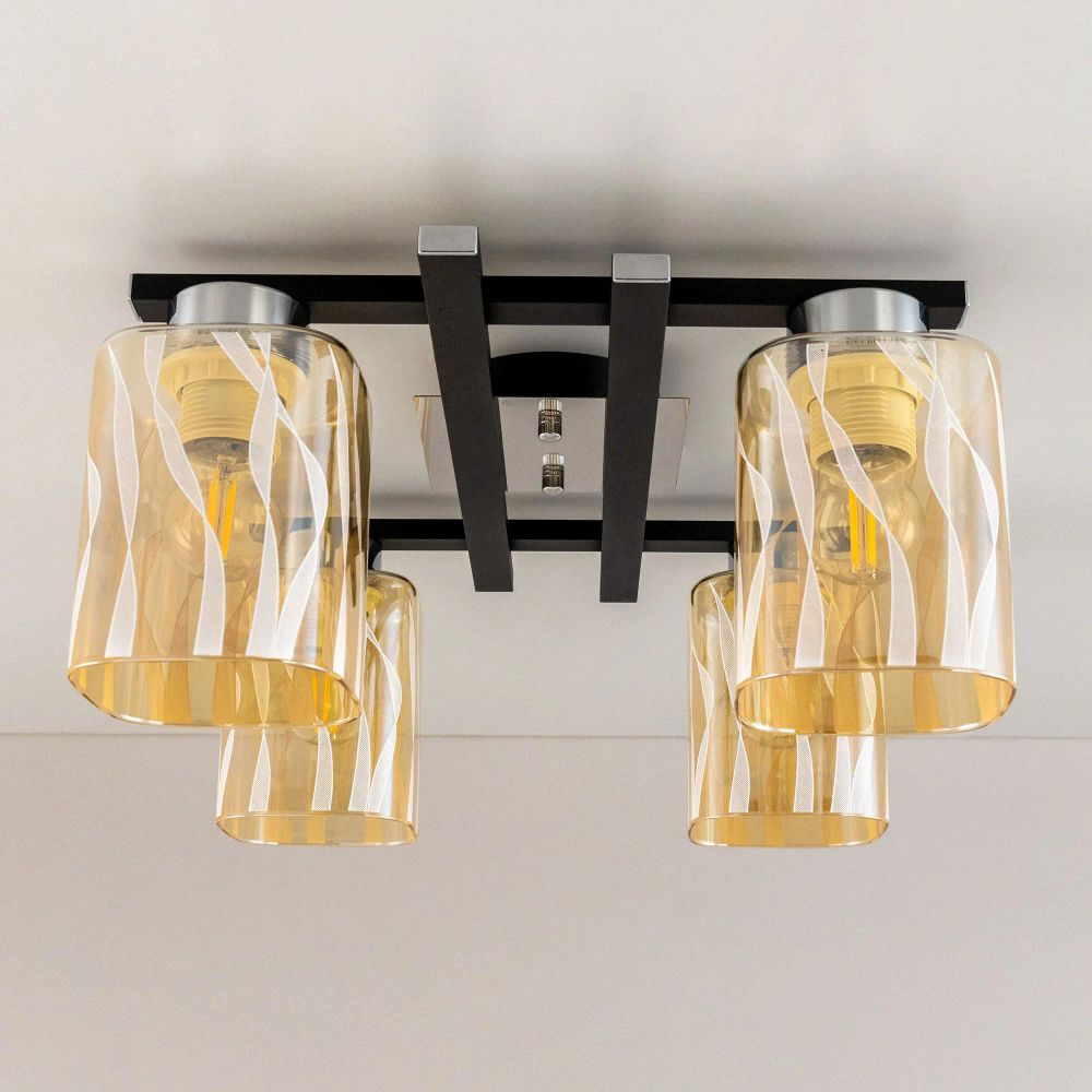 Citilux Сафари CL145241 Люстра потолочная