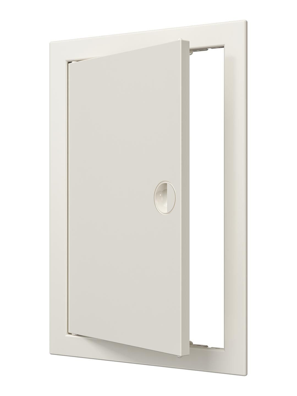 Люк ревизионный ЛР фланец 196х296 ручка 218х318 пластик Ivory EVECS