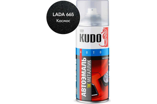 Эмаль металлик ВАЗ Kudo 665 Космос (520мл) аэрозоль