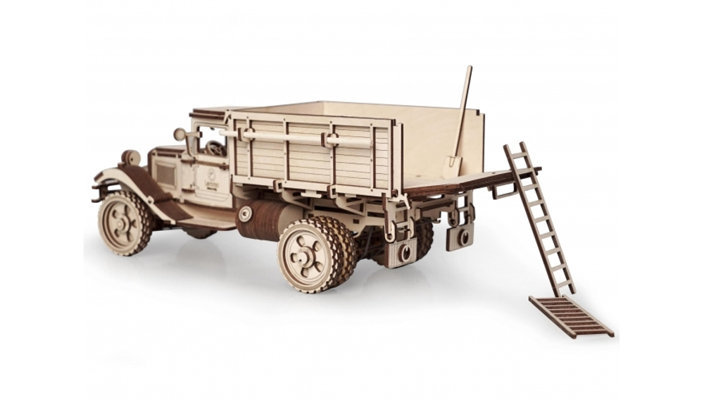 Конструктор 3D деревянный Lemmo Грузовик "Полуторка" Кузов