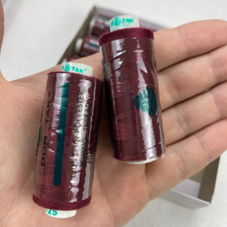 Нитки Dor Tak сливово-бордовые цв.525