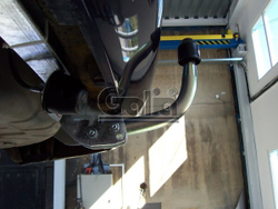 Фаркоп оцинкованный Galia F049A для Ford Focus I универсал 1998-2004(паспорт и сертификат в комплекте)(без электрики)