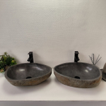 Раковина из речного камня RS63840 56*44*15 2шт 0127
