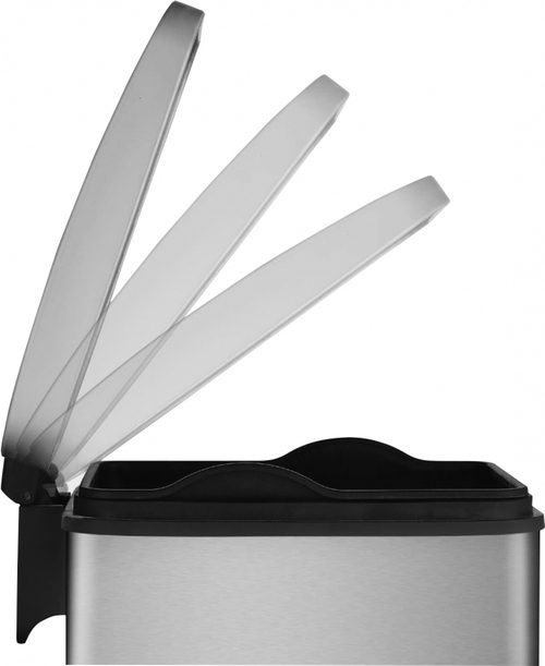 Ведро для мусора WeltWasser Tober MT 8L 10000003981 Матовая сталь