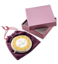 WIN- 02- 5 Зеркало серебр. «Знак Зодиака - Скорпион»