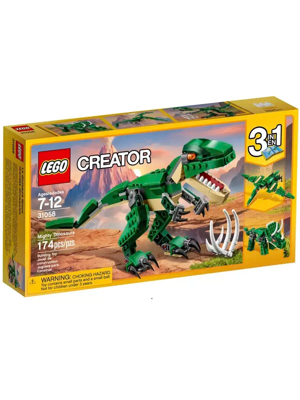 Лего 31058 Грозный динозавр Lego Creator