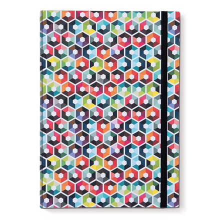 Книга для записей А4 remember, hexagon