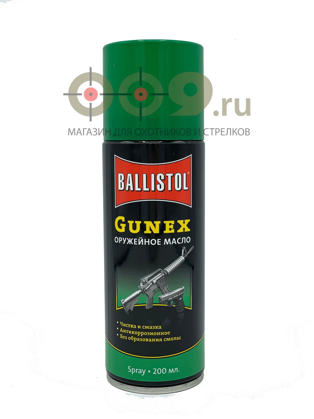 Масло оружейное Gunex spray 200мл, Ballistol