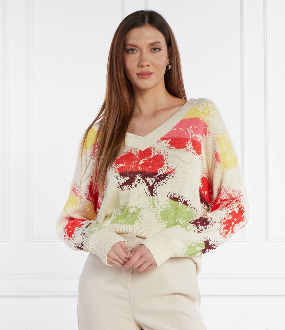 Свитер Desigual - бежевый(24SWJF37)