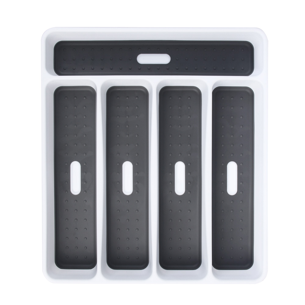 Лоток для столовых приборов тм VETTA, 5 секций, 32,8x29,3x4,5 см, полипропилен