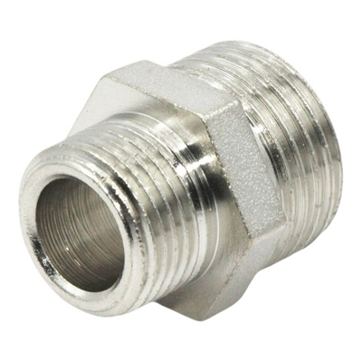 Ниппель TEBO переходной 1/2"x3/8" НР/НР