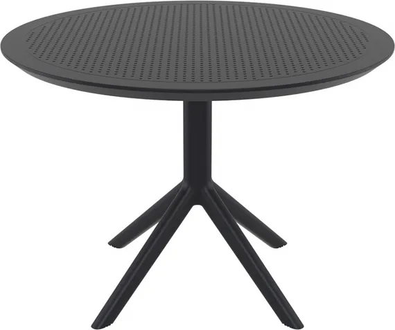 Стол пластиковый Sky Table Ø105, черный