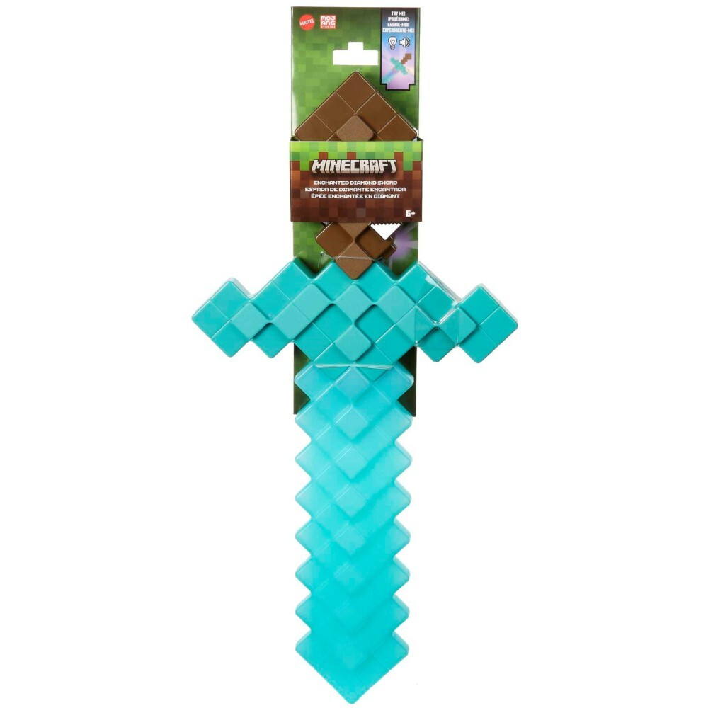 Minecraft - Зачарованный меч со светом и звуком HNM78 / артикул   HNM78  / GTIN 194735145393