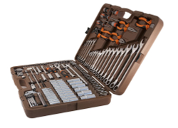 OMT141S Набор инструмента универсальный 1/4", 3/8" и 1/2"DR, 141 предмет